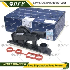 OEM Oil Separator PCV Pressure Control Valve & Gasket for VW Audi 2.0 06F129101R