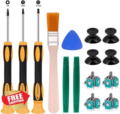 Xbox One Controller Joystick Replacement 4PCS + Screwdriver Kit