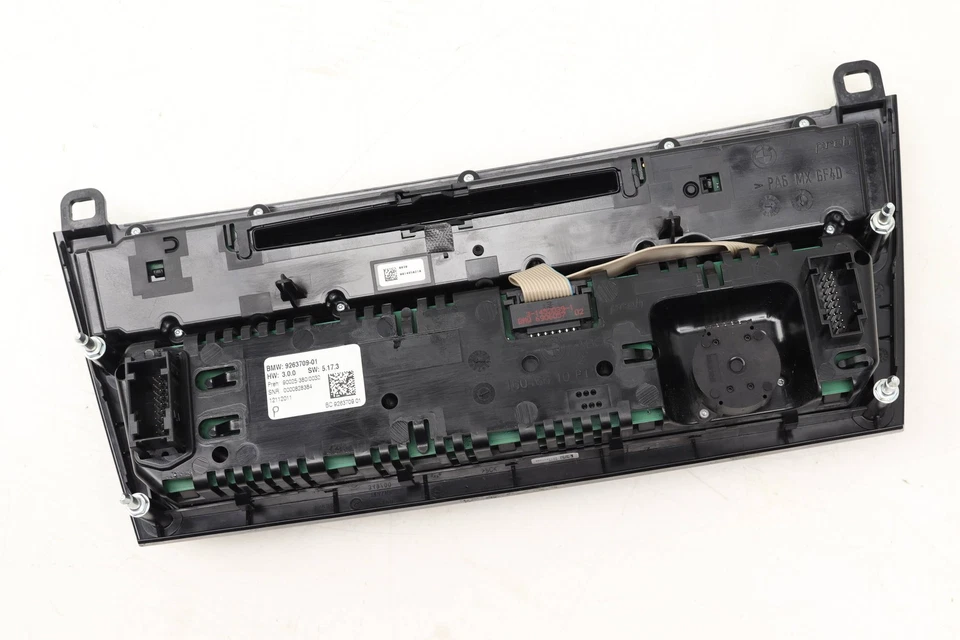 2013-2015 BMW 740LI XDRIVE - Radio / Climate Control TEMP UNIT 9328417 - Image 4 of 4