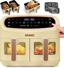 AF34 SG XXL Triple Drawer Air Fryer, 10L Digital Family Size Air Fryers 10in1 Du