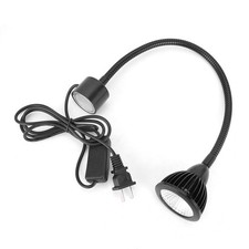 Aluminum 7W LED Machine Work Light Magnetic Base Hose CNC Sewing Milling Lamp Fo