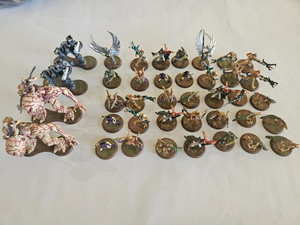 Heroscape Swarm of the Marro Figures Lot -VGC- No cards