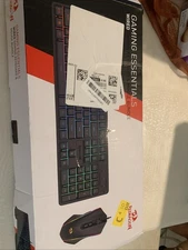 Red Dragon S107rgb Wired  Gaming Keyboard and Mouse Combo RGB Backlit LED