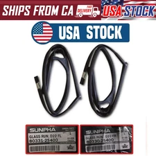 FOR NISSAN NAVARA FRONTIER D22 DOOR GLASS WINDOW CHANNEL FELT RUN RUBBER SEAL