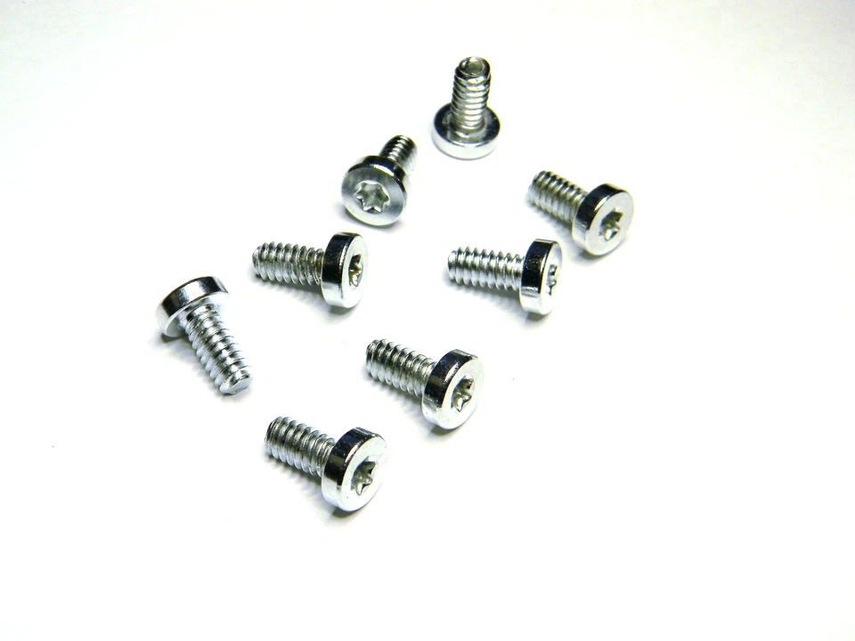8 ea. 1976-1995 Jeep Wrangler CJ and YJ Sun Visor Torx Screws - Image 2 of 2