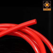 Food Grade Silicone Tube High Temp Tubing Red Flexible Hose All Sizes 1/2/5Meter