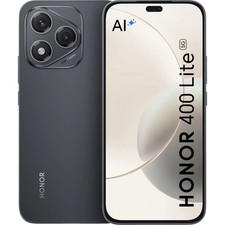 Honor 400 Lite 256 GB Velvet Black Dual SIM Smartphone Handy Mobiltelefon