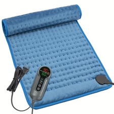 Electric Heating Pad for Back Pain Relief 6 Level 4 Timer Auto Shut Off Washable