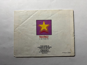 Star Force Manual | Nintendo Entertainment System NES | NES-FO-USA | Used