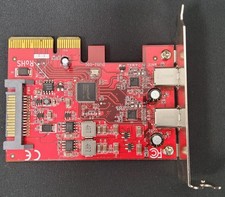 StarTech PEXUSB312C3 2-port USB 3.2 Gen 2 Type-C PCI Express Expansion Card