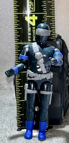 Snake Eyes (Cómic Blue) Commando G.I. Joe Wave 1 Super7 Reaction + Acción Suelto - Imagen 10 de 10