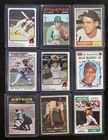 Vintage Baseball Lot 50s 60s 70s HoFers Nolan Ryan, Mays, Reggie, 50 Cards