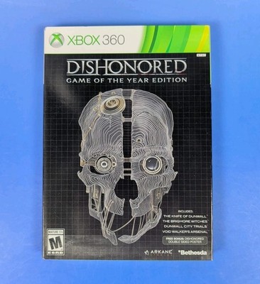 Dishonored Game of the Year Edition (Xbox 360, 2012) Rare First Print NEW Sealed