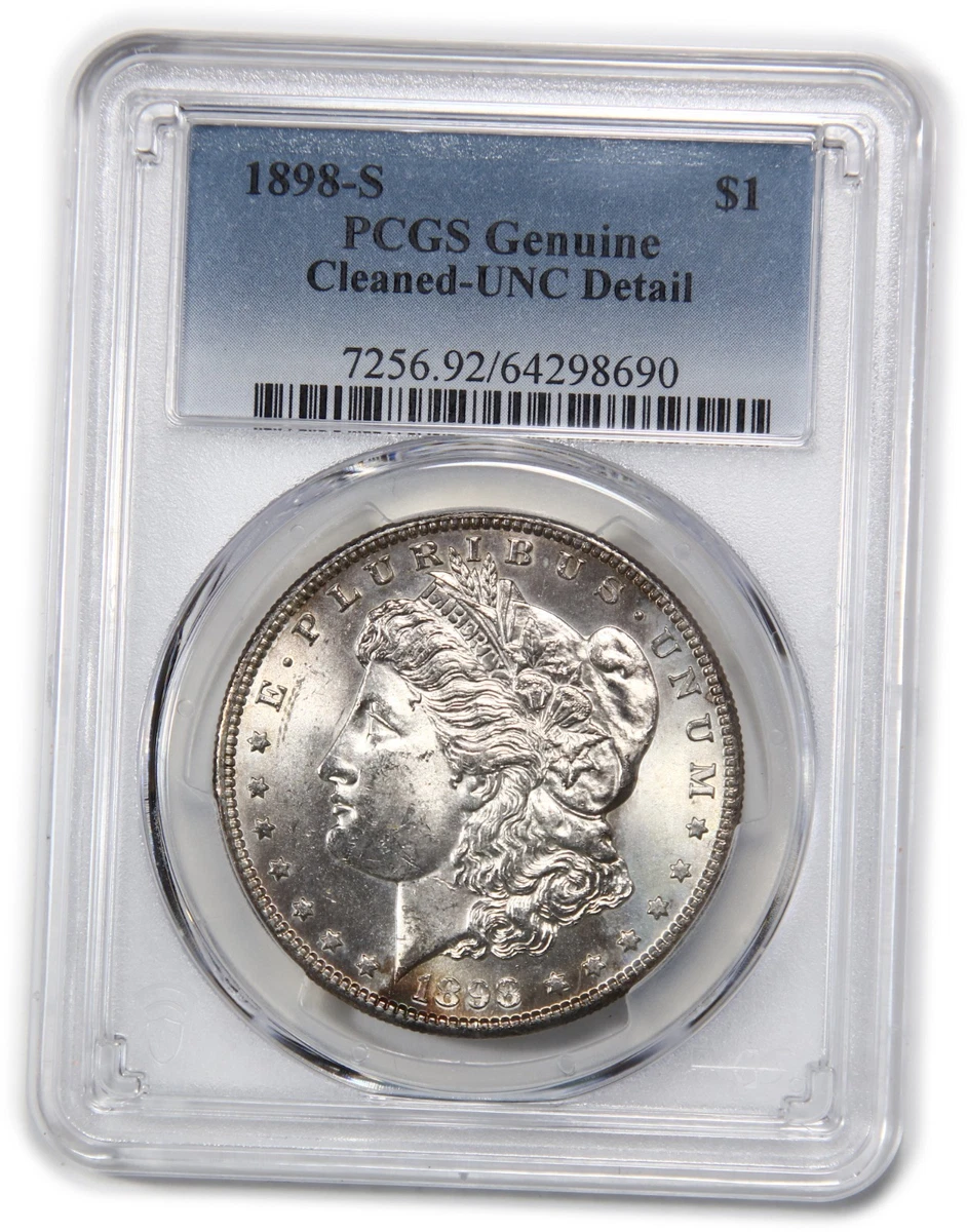 1898年 米ドル 99.9% シルバー 本物 1898年 米ドル 99.9% シルバー