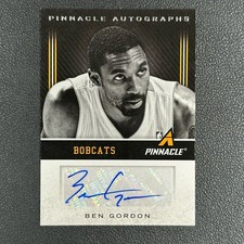 2013 Panini Pinnacle Autographs Ben Gordon Auto Rare #Z