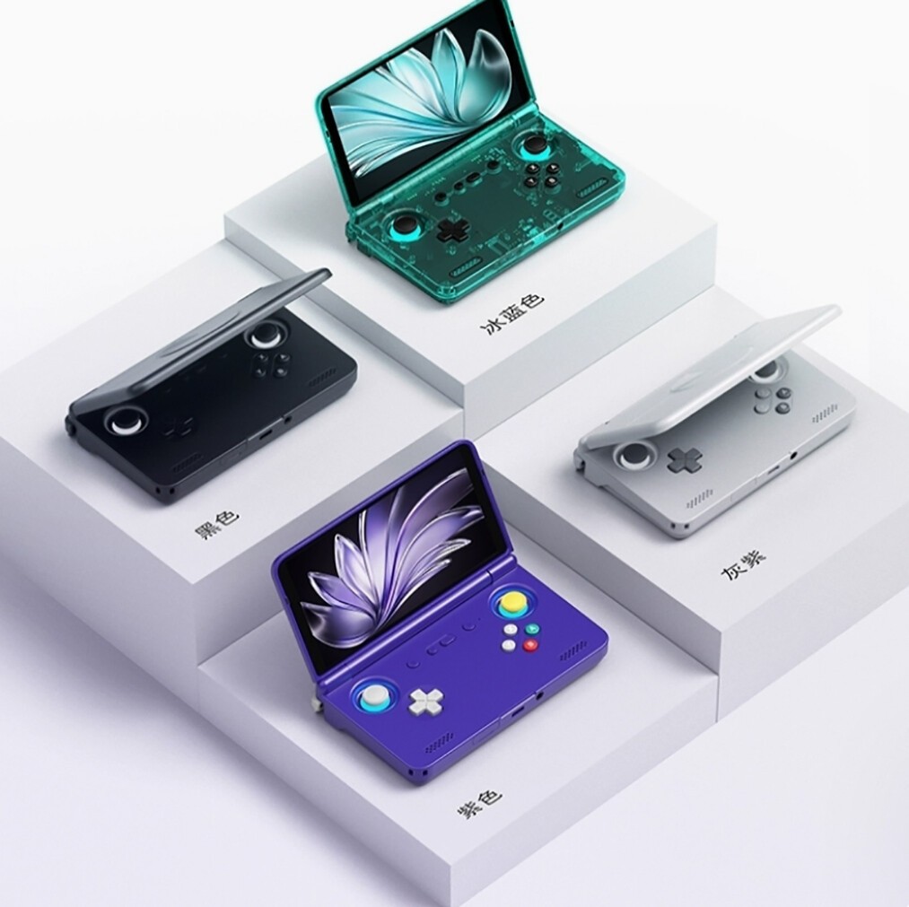 Retroid Pocket Flip2 Android Handheld Game Console SD865 OLED