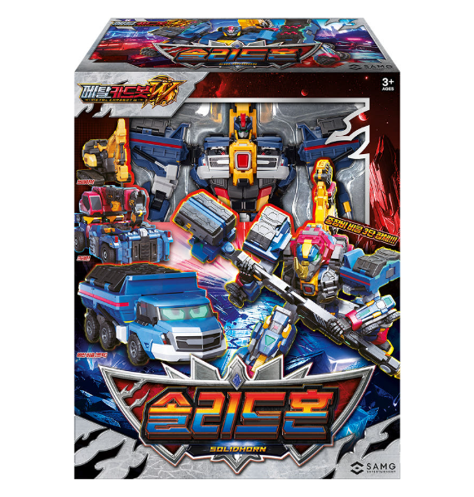Korean Robot Car Toy TOBOT G Solidhorn Transformer 3-in-1