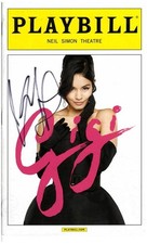 Vanessa Hudgens Signed Autographed Sexy Gigi Playbill