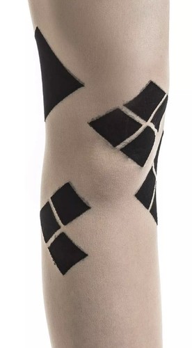 DC Comics Suicide Squad Harley Quinn Nude Faux Tattoo Tights One Size - 第 3/7 張圖片