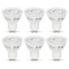 [6 Pack] Simba Lighting® LED GU10 ETL 7W Dimmable 70W Replacement Bulb 5000K