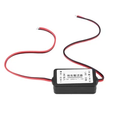 12V Power Relay Filter Rectifier For Car Rear View Camera Easy Install