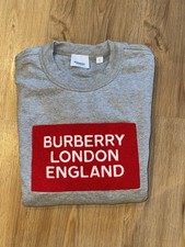 Burberry London England Grauer Sweater Gr. L