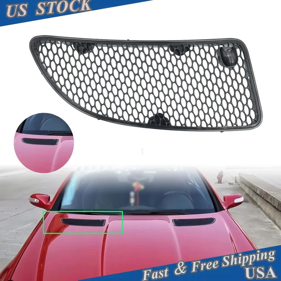 Right Passenger Side Front Hood Grille For R171 SLK280 SLK300 SLK350 SLK55 AMG - Изображение 2 из 4