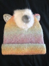 Girl  s Unicorn Beanie 4-7