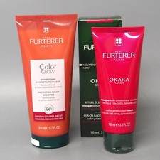DUO- Rene Furterer Color Glow Shampoo 200ml Okara Color Radiance MASK 100ml