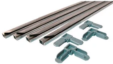Prime-Line PL 7801 Mill-Finish Make-To-Fit Screen Kit for 48 In. Square Screen -
