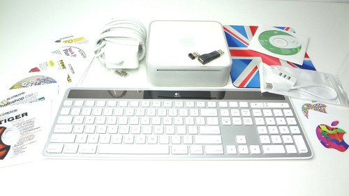 Apple MacMini G4 FIRST Series 1GB RAM + Gifts = GREAT ⭐️⭐️⭐️⭐️⭐ 2005. COLLECTOR - Picture 2 of 14