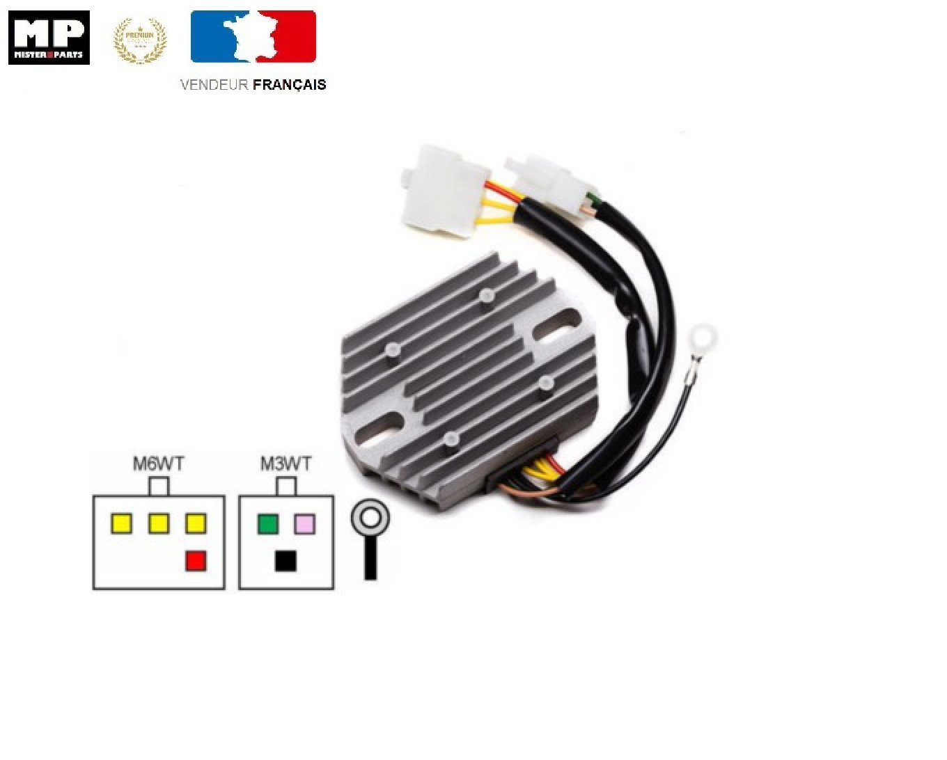 Régulateur de tension 12V Suzuki GT380 GT550 GT750 1973-1977