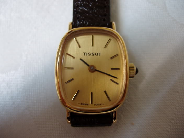 TISSOT WATCH GOLD DIAL NOS SWISS MADE 1960'S | eBay