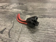 Harley Davidson OEM Main Wire Harness Plug 4 Wire Black Headlight (#21)