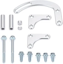  SBC Power Steering Pump Bracket 551522 For GM Chevy Small Block Long Water Pump