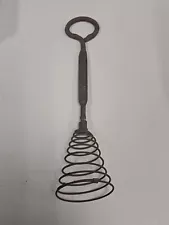 Malted Grape Nuts Chocolate Flavored A Delicious Food Drink Metal Hand Whisk