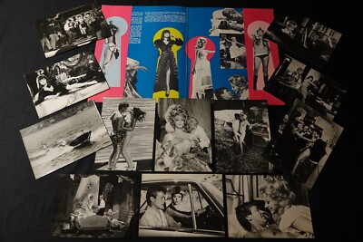 HOW I LEARNED TO LOVE... michele mercier 12 photos cinema press 1966