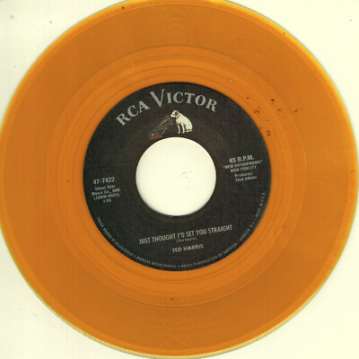 TED HARRIS - JUST THOUGHT I'D SET YOU STRAIGHT (Hot 50s ROCKABILLY Jiver) Repro