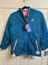 Zeroxposur Girls Teal Pink Winter Jacket BRAND NEW Size 14/16 Snowboarding