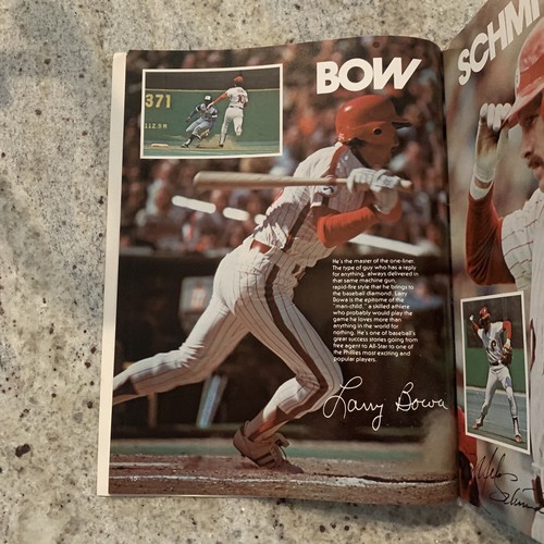 1977 Philadelphia Phillies Yearbook Larry Bowa Cover Mike Schmidt Steve Carlton - Picture 5 of 19