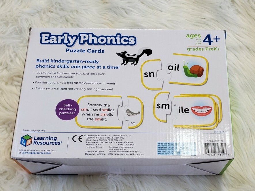 Number Construction Set Learning Resources Counting Puzzle Cards