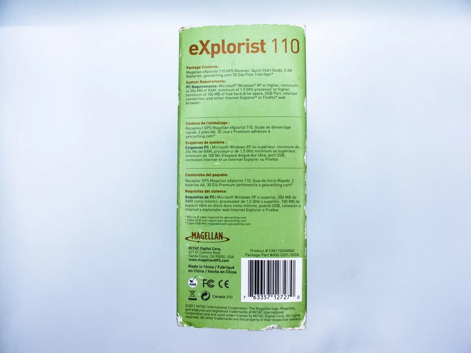 Magellan Explorist 110 Handheld GPS, GeoCaching, Complete, Like-New, GREAT! - Image 4 of 4