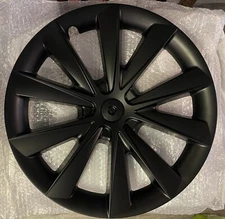 Wheel 18-Inch Hub Cap Replacement ABS Set of 1 Matte for Tesla Model 3 2017-2022