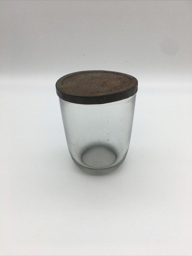 Vintage Snuff Jar With Lid, Unmarked - Picture 2 of 6