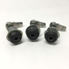 Lot of 3 Southco E3-16-35 Vise Action Compression Latch 8mm Hex, Quarter-Turn