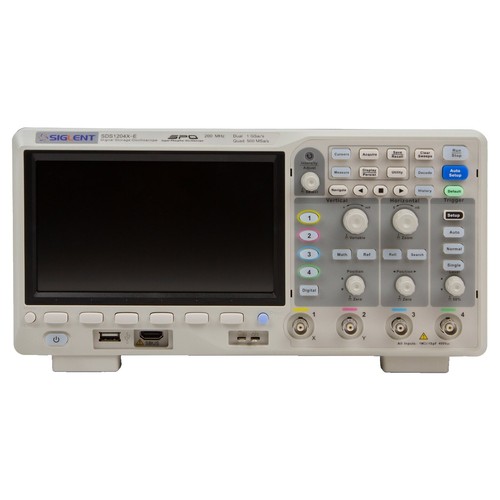 SIGLENT SDS1204X-E Super Phosphor Oscilloscope 4-channel 200 MHz 1