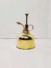 Three Stars Brass Plant Mister (305) - 5 in, New Open Box, Golden
