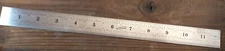 Imperial / Standard 12" 4R Stainless Scale Ruler