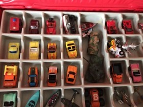 45 Micro Machines + Car Collector Case!Muscle Cars-Monster Trucks- Nice Lot Look