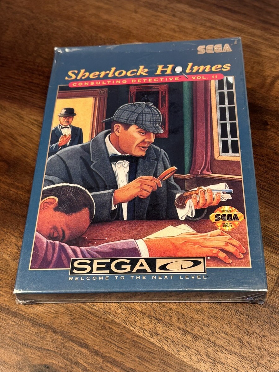 その他 Sherlock Holmes Volume II SEGA CD Sherlock Holmes Volume II (Sega CD, 1993) for sale online | eBay
